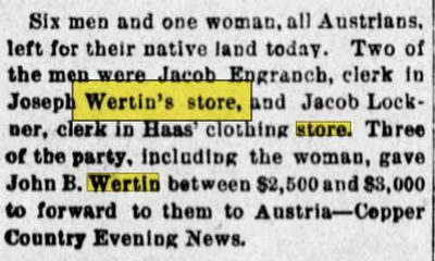 Wertins - July 1894 Article (newer photo)